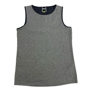 Helly Hansen Thalia Sleeveless Vented Tank Top T-Shirt Stretch Gray Sz S